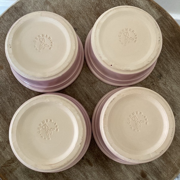 Cermer Ceramic Ramekins Set of 4 Pink - Picture 4 of 8